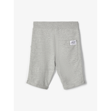 Name It boys cotton shorts with drawstring grey