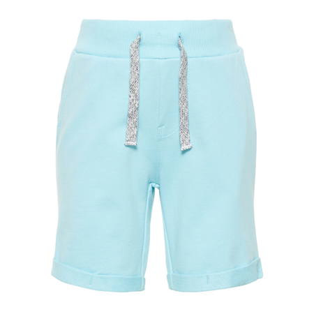 Name It boys cotton shorts with drawstring<br />- Blue