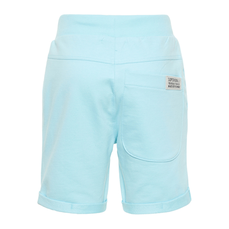 Name It boys cotton shorts with drawstring<br />- Blue