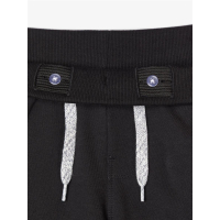 Name It Jungen Baumwoll-Shorts mit Kordelzug grau