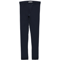 NAME IT M&auml;dchen Basic-Leggins aus Bio-Baumwolle in blau