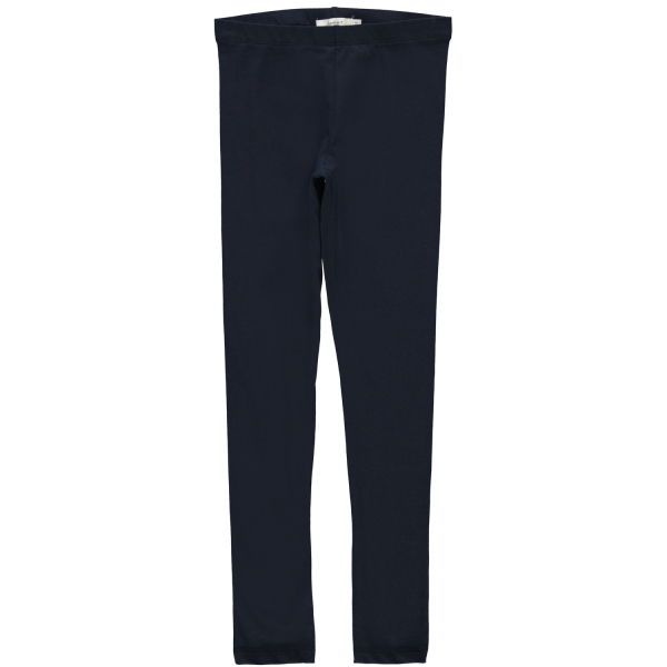 NAME IT Mädchen Basic-Leggins aus Bio-Baumwolle in blau 128 / 8 Jahre
