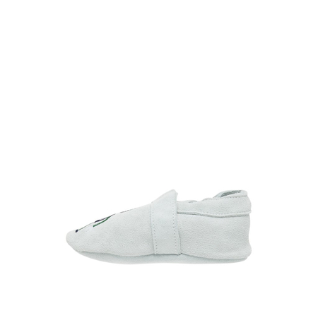 NAME IT Children - Suede - Slippers in light grey 23-25 / 2-3 Jahre