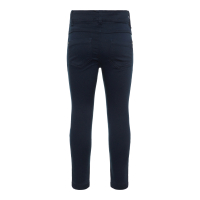 Name It girls twill leggings stretch in dark blue