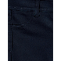 Name It girls twill leggings stretch in dark blue