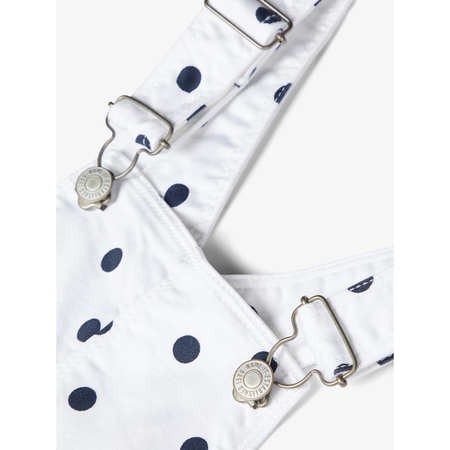 Name It girls dungaree dress dotted