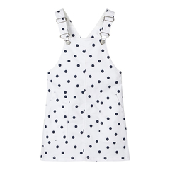 Name It girls dungaree dress dotted
