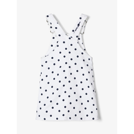 Name It girls dungaree dress dotted 116