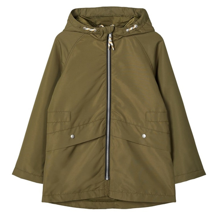 Name It girls transitional jacket with hood 146