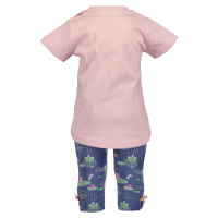 Blue Seven Baby M&auml;dchen Set &quot;Frosch&quot; in rosa/blau 68
