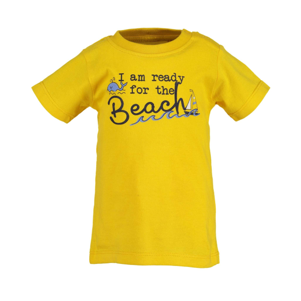 Blue Seven baby boys T-shirt printed "Beach 86