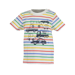 Blue Seven Baby Jungen T-Shirt mit Cars Print