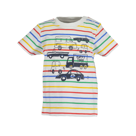 Blue Seven Baby Jungen T-Shirt mit Cars Print 80