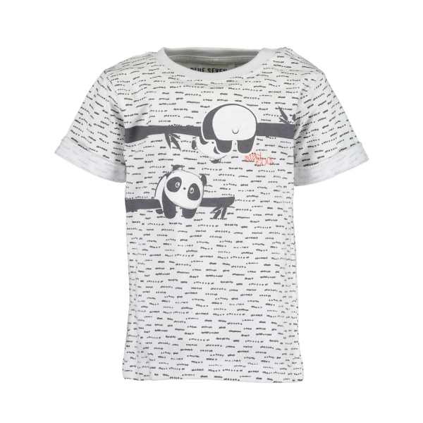 Blue Seven Baby Unisex T-Shirt mit Allover-Print 74