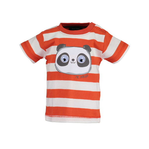 Blue Seven Baby Unisex T-Shirt mit "Panda" Print 80