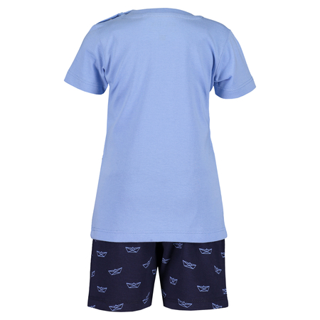 Blue Seven Baby Set mit Shorts und T-Shirt in blau 86