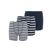 Name It 3er-Pack Jungen Boxershorts aus Bio-Baumwolle in blau