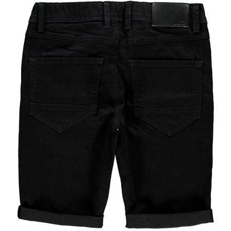 Name It Baumwoll-Jeans Shorts fr Jungen in schwarz