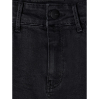 Name It girls mom-fit jeans short with fringe hem 140