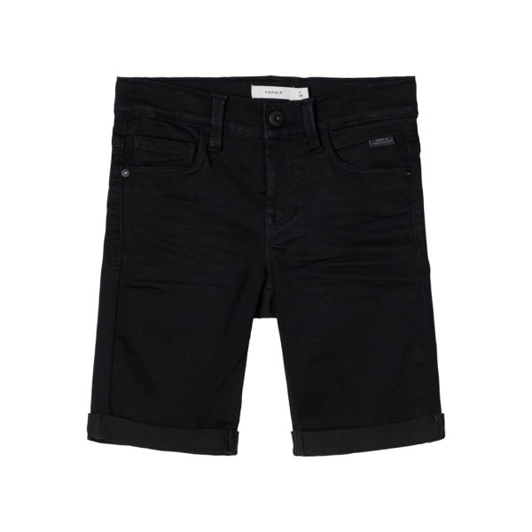 Name It Jungen Jeansshorts mit verstellbarem Bund 110