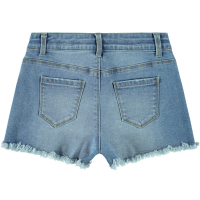 Name It M&auml;dchen Denim-Shorts kurz mit High Waist 116