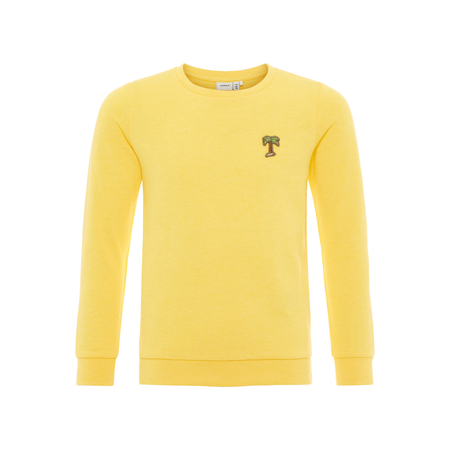 Name It girls pullover crew neck style in yellow 134-140