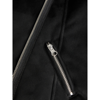 Name It girls aviator jacket in black 158-164