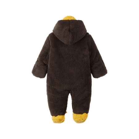 Name It Unisex Baby Teddy-Schneeanzug Pinguin 50-56