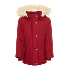 Name It girls padded water repellent parka