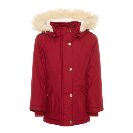 Name It girls padded water repellent parka 98