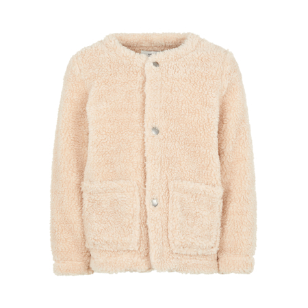 Name It girls teddy jacket with press stud placket 104
