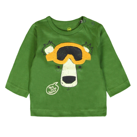 Lemon Beret unisex sweatshirt with application green 68