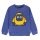 Lemon Beret boys sweatshirt with monster print blue 104/110