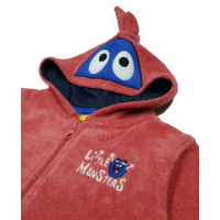 Lemon Beret sweat jacket &quot;Monster&quot; in red with...