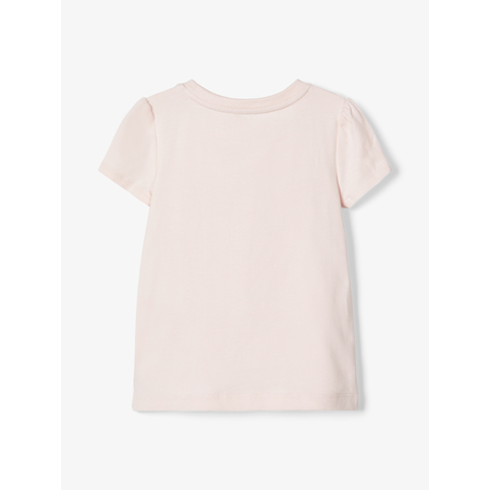Name It girls short sleeve shirt Baby Shark in pink