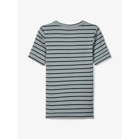 Name It boys ribbed T-shirt striped in blue