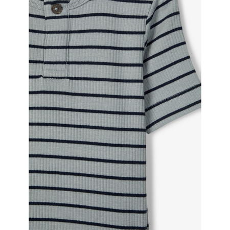 Name It boys ribbed T-shirt striped in blue 110