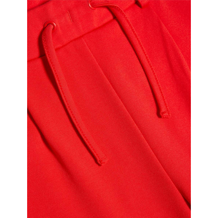 Name It girls fabric trousers with vertical stripes in red 92
