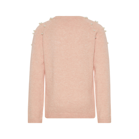 Name It girls knitted jumper with pearls in pink 158-164