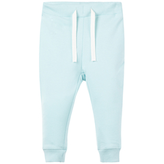 Name It baby organic cotton trousers in light blue