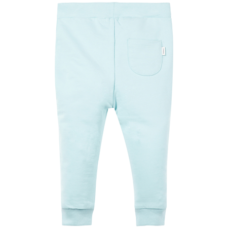 Name It baby organic cotton trousers in light blue 50