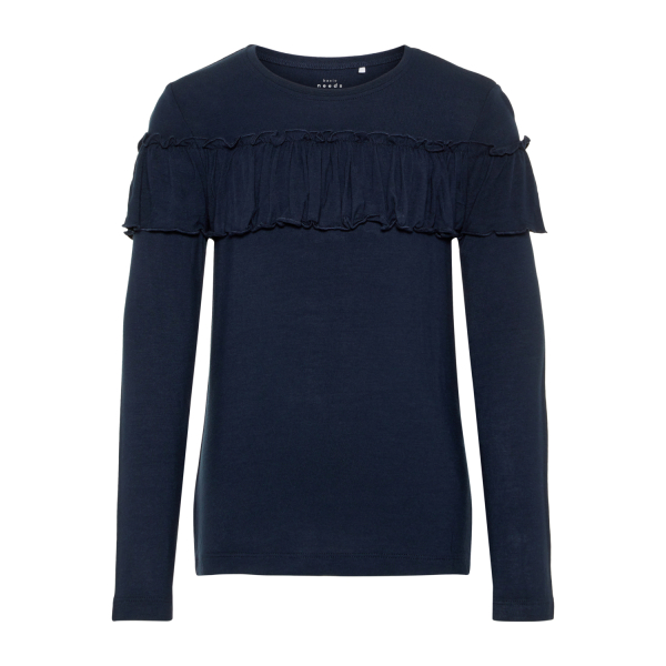 Name It Mädchen T-Shirt langärmelig in blau