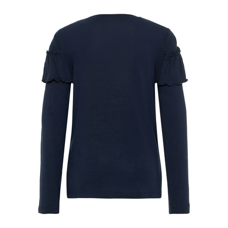Name It girls long-sleeved T-shirt in blue 116