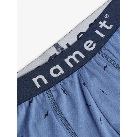 Name It boys long pants with logo in blue 80