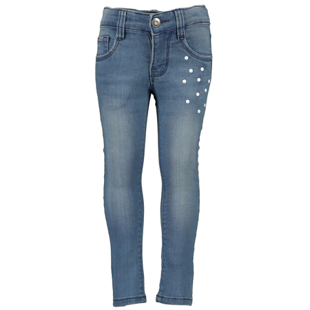 Blue Seven girls stretch jeans with appliqus