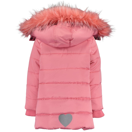 Blue Seven girls parka quilted with hood