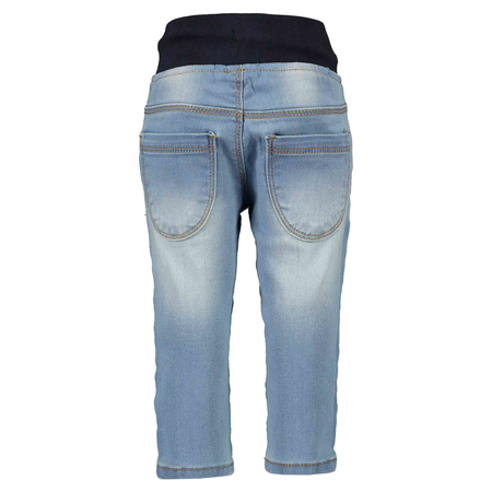 Blue Seven baby jeans trousers with cats application