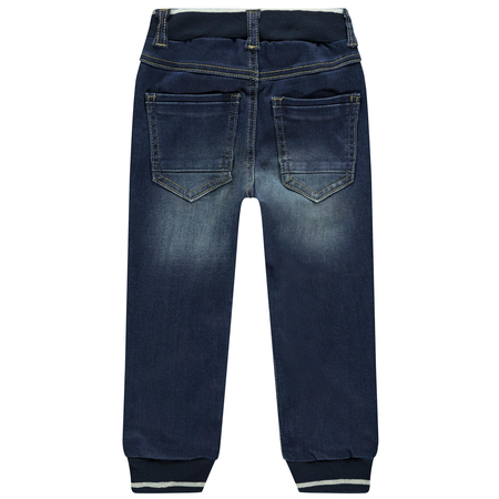 Name It boys stretch baggy jeans with drawstring waist 80