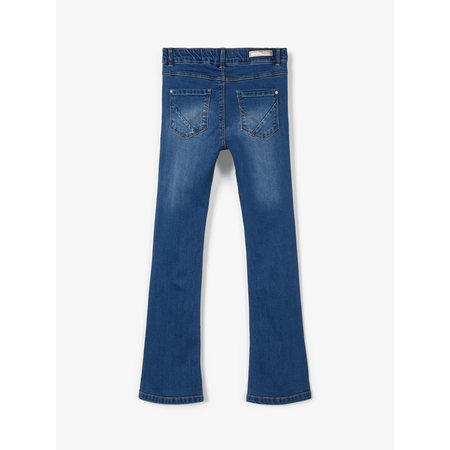 Name It girls bootcut jeans in organic cotton 116