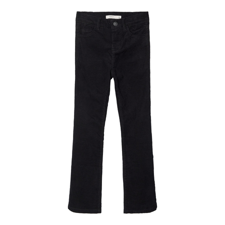 Name It girls high waist trousers in bootcut style 140